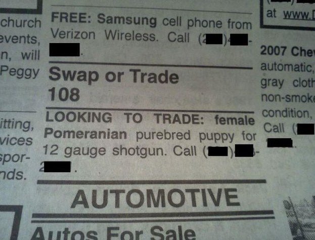 Looking to trade