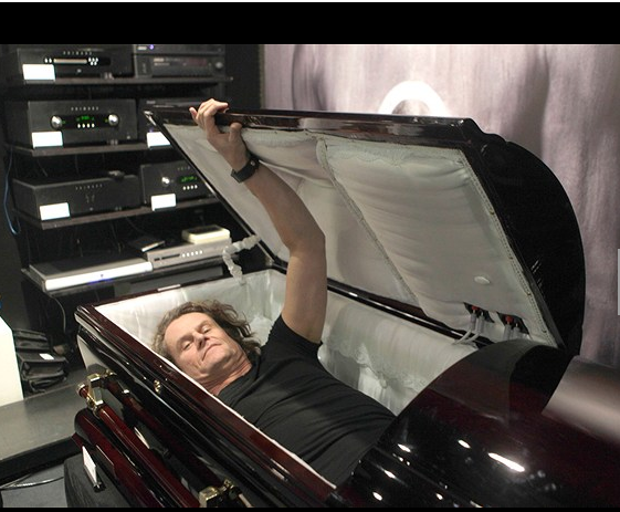 surround sound casket