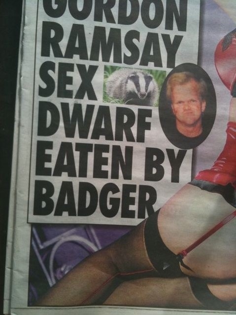 There is no punchline today for the simple fact that I haven’t a clue what the image is about